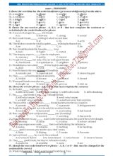 Bài tập Tiếng Anh cho học sinh Lớp 11 - Unit 1 Friendship - Đỗ Bình